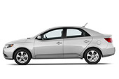 AUT 45 IZ0129 01
2013 Kia Forte EX Profile View Studio