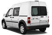 AUT 45 IZ0158 01
2013 Ford Transit XL Wagon White 3/4 Rear View On White Seamless