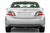 AUT 45 IZ0202 01
2011 Toyota Camry Hybrid Silver Rear View On White Seamless