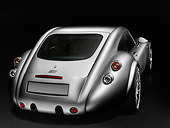 AUT 45 IZ0203 01
2010 Wiesmann MF4 Coupe Silver 3/4 Rear View Studio