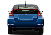 AUT 45 IZ0231 01
2011 Honda Insight EX-L Blue Rear View On White Seamless