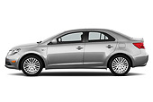 AUT 45 IZ0243 01
2013 Suzuki Kizashi SLS Silver Profile View On White Seamless
