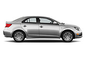 AUT 45 IZ0244 01
2013 Suzuki Kizashi SLS Silver Profile View On White Seamless