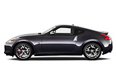 AUT 45 IZ0267 01
2012 Nissan 370Z 40th Anniversary Edition Coupe Graphite Profile View On White Seamless