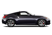 AUT 45 IZ0268 01
2012 Nissan 370Z 40th Anniversary Edition Coupe Graphite Profile View On White Seamless