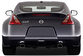 AUT 45 IZ0274 01
2012 Nissan 370Z 40th Anniversary Edition Coupe Graphite Rear View On White Seamless