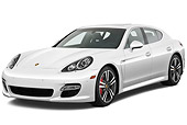 AUT 45 IZ0287 01
2013 Porsche Panamera Turbo White 3/4 Front View On White Seamless