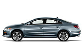 AUT 45 IZ0307 01
2012 Volkswagen CC Sport R-Line Sedan Blue Profile View On White Seamless