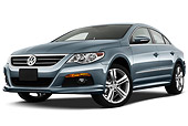 AUT 45 IZ0311 01
2012 Volkswagen CC Sport R-Line Sedan Blue 3/4 Front View On White Seamless