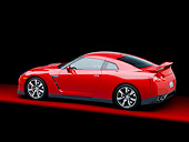 AUT 45 RK0036 01
2010 Nissan GT-R Red 3/4 Rear View Studio
