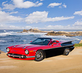 AUT 45 RK0072 01
2010 789 n2a Motors Roadster Red And Black 3/4 Front View On Beach