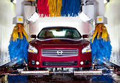 AUT 46 BK0014 01
2011 Nissan Maxima 3.5 SV Premium Red Head On View In Car Wash