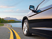 AUT 46 BK0039 01
2011 Honda CR-Z Black Detail On Road By Mountains And Lake