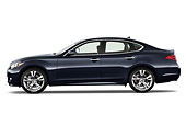 AUT 46 IZ0009 01
2013 Infiniti M37S Sedan Blue Profile View On White Seamless