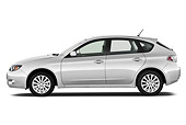 AUT 46 IZ0025 01
2011 Subaru Impreza Wagon 2.5i Premium White Profile View On White Seamless