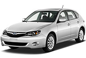 AUT 46 IZ0027 01
2011 Subaru Impreza Wagon 2.5i Premium White 3/4 Front View On White Seamless