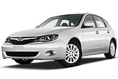 AUT 46 IZ0029 01
2011 Subaru Impreza Wagon 2.5i Premium White 3/4 Front View On White Seamless
