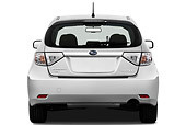 AUT 46 IZ0032 01
2011 Subaru Impreza Wagon 2.5i Premium White Rear View On White Seamless