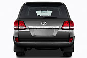 AUT 46 IZ0040 01
2012 Toyota Land Cruiser SUV Dark Gray Rear View On White Seamless