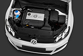 AUT 46 IZ0049 01
2012 Volkswagen Golf Hatchback White Engine Detail In Studio