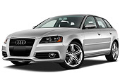 AUT 46 IZ0058 01
2012 Audi A3 Premium Hatchback Silver 3/4 Front View On White Seamless