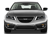 AUT 46 IZ0085 01
2011 Saab 95 Vector 4-Door Sedan Gray Front View On White Seamless