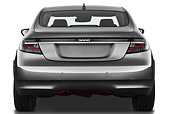 AUT 46 IZ0086 01
2011 Saab 95 Vector 4-Door Sedan Gray Rear View On White Seamless