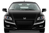 AUT 46 IZ0093 01
2011 Honda CRZ EX Sport Hybrid Coupe Black Front View On White Seamless