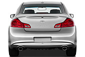 AUT 46 IZ0102 01
2012 Infiniti G25 Journey Sedan Silver Rear View On White Seamless