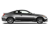 AUT 46 IZ0104 01
2013 Infiniti G37 IPL Coupe Gray Profile View On White Seamless