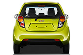 AUT 46 IZ0118 01
2013 Chevrolet Spark LS 5 Door Hatchback Green Rear View On White Seamless