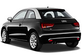 AUT 46 IZ0147 01
2013 Audi A1 3 Door Hatchback Black 3/4 Rear View On White Seamless