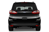 AUT 46 IZ0158 01
2013 Ford Grand C-Max Titanium Mini MPV Black Rear View On White Seamless