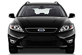 AUT 46 IZ0165 01
2011 Ford Mondeo Trend Wagon Black Front View On White Seamless