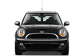 AUT 46 IZ0181 01
2013 Mini Cooper Clubman S Black Front View On White Seamless
