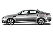AUT 46 IZ0183 01
2012 Kia Optima Hybrid Silver Profile View On White Seamless