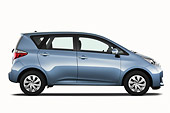 AUT 46 IZ0200 01
2013 Toyota Verso-S Terra 5 Door Hatchback Blue Profile View On White Seamless