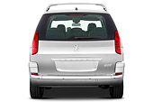AUT 46 IZ0222 01
2013 Peugeot 807 SV Executive Minivan Silver Rear View On White Seamless