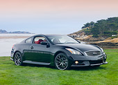 AUT 46 RK0021 01
2013 Infiniti G37 IPL Coupe Black 3/4 Front View On Grass By Water