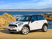 AUT 46 RK0041 01
2011 Mini Countryman White 3/4 Front View On Beach