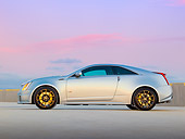 AUT 46 RK0091 01
2011 Cadillac CTS V Silver Profile View On Concrete At Dusk