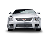 AUT 46 RK0094 01
2011 Cadillac CTS V Silver Front View In Studio