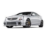 AUT 46 RK0098 01
2011 Cadillac CTS V Silver 3/4 Front View In Studio