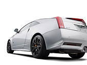 AUT 46 RK0101 01
2011 Cadillac CTS V Silver 3/4 Rear View In Studio