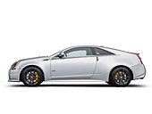 AUT 46 RK0102 01
2011 Cadillac CTS V Silver Profile View In Studio
