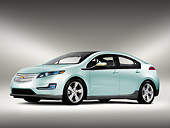 AUT 46 RK0001 01
2013 Chevrolet Volt Sedan Light Adriatic Metallic 3/4 Front View Studio