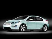 AUT 46 RK0002 01
2013 Chevrolet Volt Sedan Light Adriatic Metallic 3/4 Front View Studio