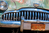 AUT 47 KH0002 01
Close-Up Of Old Buick Near 