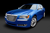 AUT 48 BK0072 01
2012 Chrysler 300C Blue 3/4 Front View In Studio