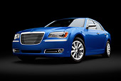 AUT 48 BK0073 01
2012 Chrysler 300C Blue 3/4 Front View In Studio